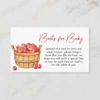 Herfst Apple Basket Baby shower Boeken voor Baby