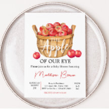 Herfst Apple Basket Baby shower