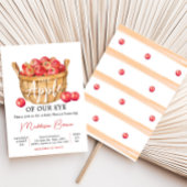 Herfst Apple Basket Baby shower Kaart