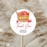 Herfst Apple Basket Baby shower