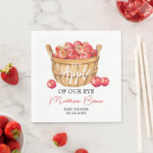 Herfst Apple Basket Baby shower Servet (Insitu)