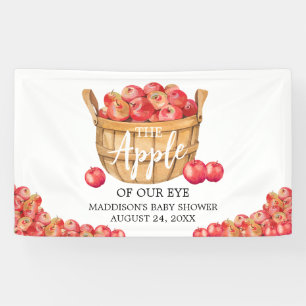 Herfst Apple Basket Baby shower Spandoek
