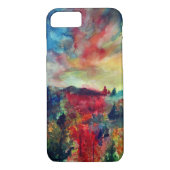 Herfst Apple iPhone 8/7, nauwelijks daar Case-Mate iPhone Case (Achterkant)