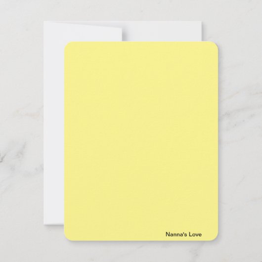 Herfst Apple Note Card Notitiekaartje (Achterkant)