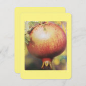 Herfst Apple Note Card Notitiekaartje (Voorkant / Achterkant)