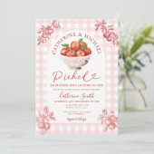 Herfst Apple Orchard Vrijgezellenfeest plukte elka Kaart (Staand voorkant)