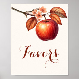 Herfst Apple Vrijgezellenfeest geeft de voorkeur a Poster