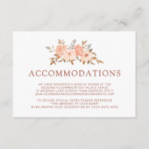 Herfst Aquarel Bloem Bruiloft Accommodatie