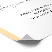 Herfst Arch vrijgezellenfeest - Sangria Bar Poster (Hoek)