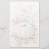 Herfst Arrangement Shabby Chic Design Briefpapier (Voorkant)