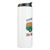 Herfst Art Pompoen Patch Oud  Boerderij Truck Art Thermosbeker (Gedraaid links)