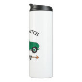 Herfst Art Pompoen Patch Oud  Boerderij Truck Art Thermosbeker (Geroteerd rechts)