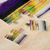 Herfst Aspen Abstract Puzzle Legpuzzel (Zijkant)