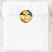 Herfst Aspen laat Stickers achter (Tas)