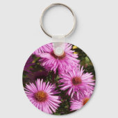 Herfst Aster Sleutelhanger (Voorkant)