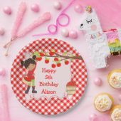 Herfst Autumn Apple die Afrikaans-Amerikaans schop Papieren Bordje (Feest)