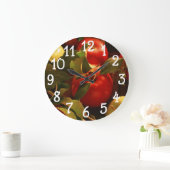 Herfst Autumn Apples Design Kitchen Wall Clock Grote Klok (Huis)