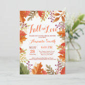 Herfst Autumn Bridal Shower Kaart (Staand voorkant)