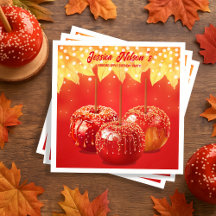 Herfst Autumn Candided Apple Party