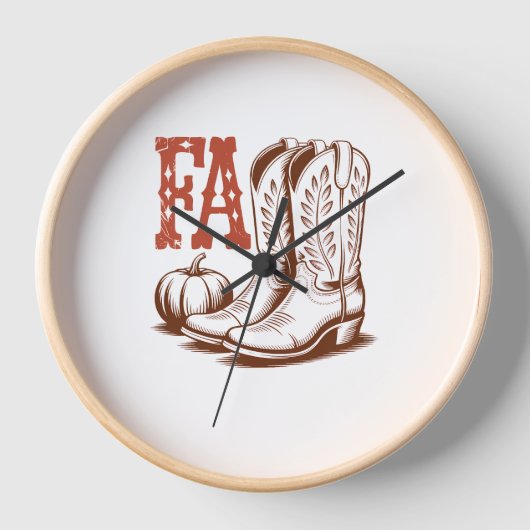 Herfst Autumn Cowgirl Pumpkin (Voorkant)