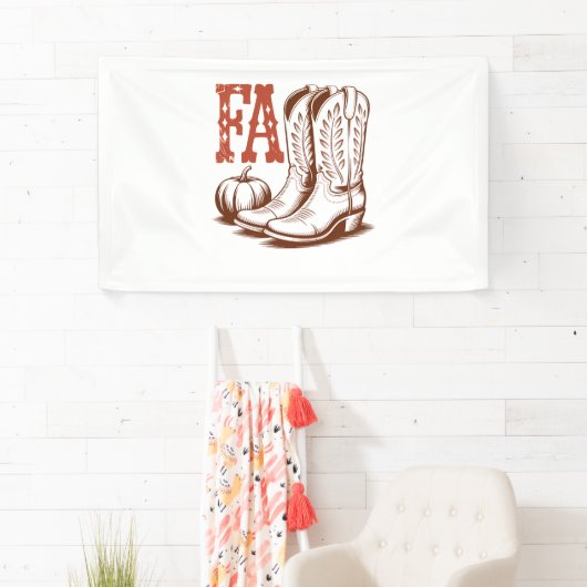 Herfst Autumn Cowgirl Pumpkin Spandoek (Insitu)