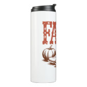 Herfst Autumn Cowgirl Pumpkin Thermosbeker (Gedraaid links)