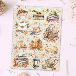  Herfst Autumn Favoriete Antiek esthetiek Briefkaart