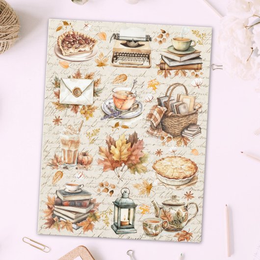  Herfst Autumn Favoriete Antiek esthetiek Briefkaart