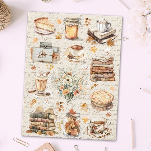 Herfst Autumn Favoriete Essentiële Esthetiek Briefkaart