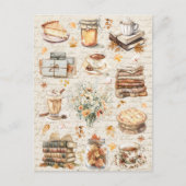Herfst Autumn Favoriete Essentiële Esthetiek Briefkaart (Voorkant)