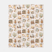 Herfst Autumn Favoriete Essentiële Esthetische Pat Fleece Deken (Voorkant)