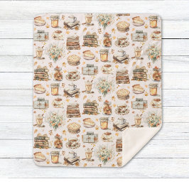 Herfst Autumn Favoriete Essentiële Esthetische Pat Sherpa Deken