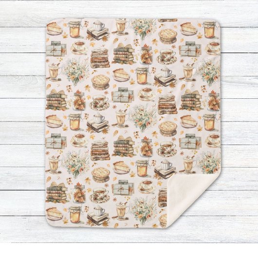 Herfst Autumn Favoriete Essentiële Esthetische Pat Sherpa Deken