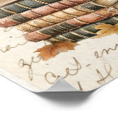 Herfst Autumn Favorites Essentials Esthetisch Poster (Hoek)