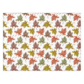 Herfst Autumn Foliage Rustieke Thanksgiving Tafelkleed (Voorkant (Horizontaal))
