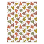 Herfst Autumn Foliage Rustieke Thanksgiving Tafelkleed (Voorkant)