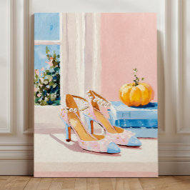 Herfst Autumn Glam Hoge Hakken Mode Acryl Fototegel