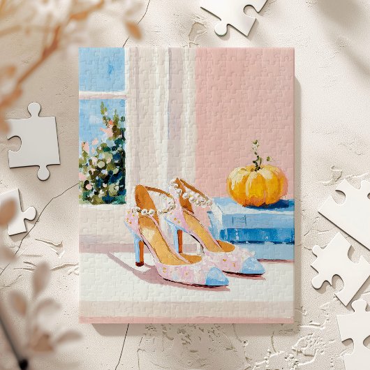 Herfst Autumn Glam Hoge Hakken Mode Legpuzzel