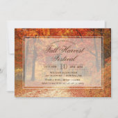 Herfst Autumn Harvest Festival Uitnodiging (Voorkant)