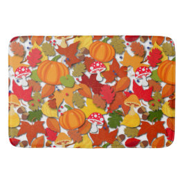 Herfst Autumn Harvest Pattern Badmat