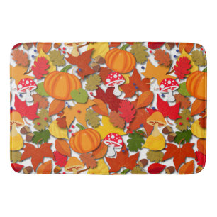 Herfst Autumn Harvest Pattern Badmat