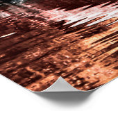 Herfst Autumn Landscape Foto van Park Poster (Hoek)