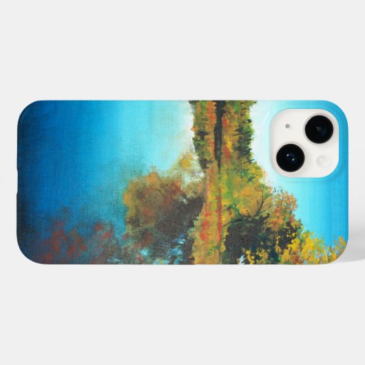 Herfst Autumn Landschap Case-Mate iPhone Case (Achterkant (horizontaal))