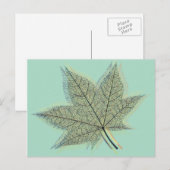 Herfst Autumn Leaf Briefkaart (Voorkant / Achterkant)