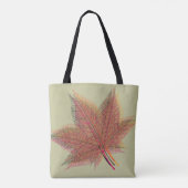 Herfst Autumn Leaf Tote Bag (Achterkant)