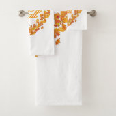 Herfst Autumn Leaves Bad Handdoek (Insitu)