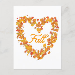 Herfst Autumn Leaves Briefkaart