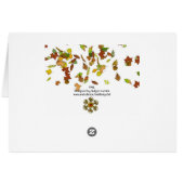 HERFST/AUTUMN LEAVES, geel (Achterkant Horizontaal)
