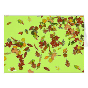 HERFST / AUTUMN LEAVES, groen