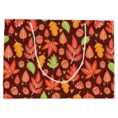 Herfst Autumn Leaves Groot Cadeauzakje (Achterkant)